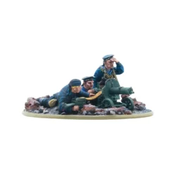 Soviet Naval Brigade Medium Machine Gun Team