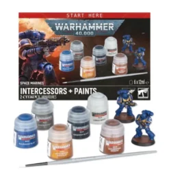 Space Marines: Intercessors + Paints