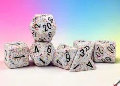 Speckled Birthday Polyhedral 7-Dice Set