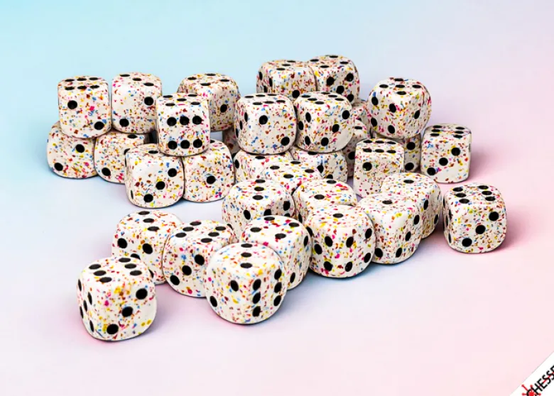 Speckled Birthday - zestaw kości k6 12mm (36 kości)