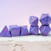Speckled Purple Passion Polyhedral 7-Dice Set