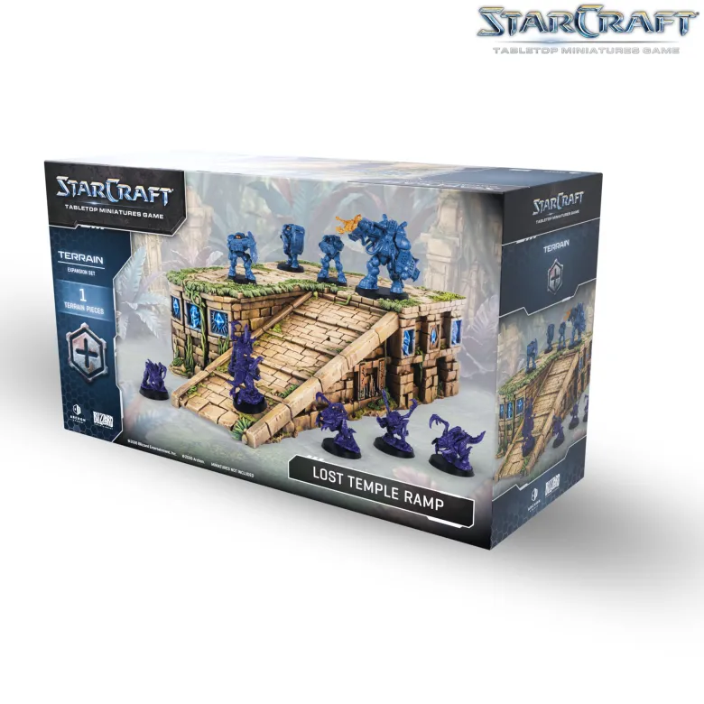 Starcraft: Lost Temple Ramp - Terrain - Expansion Set