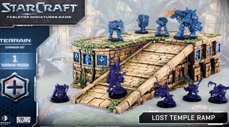 Starcraft: Lost Temple Ramp - Terrain - Expansion Set