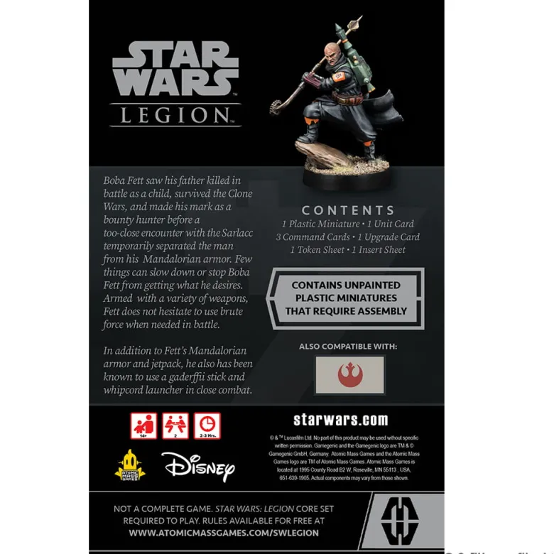 Star Wars: Legion - Boba Fett (Daimyo) Operative Expansion