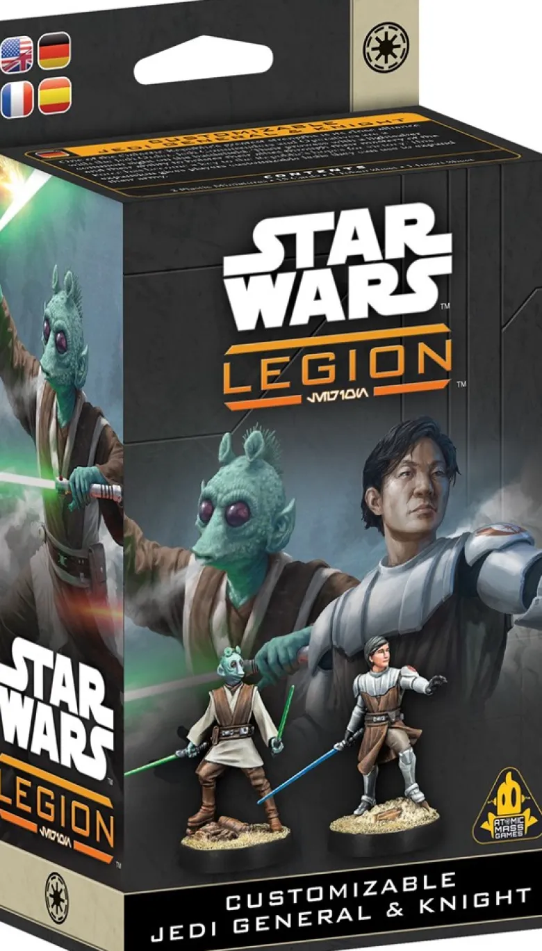 Star Wars: Legion 2.0 - Customizable Jedi General & Knight