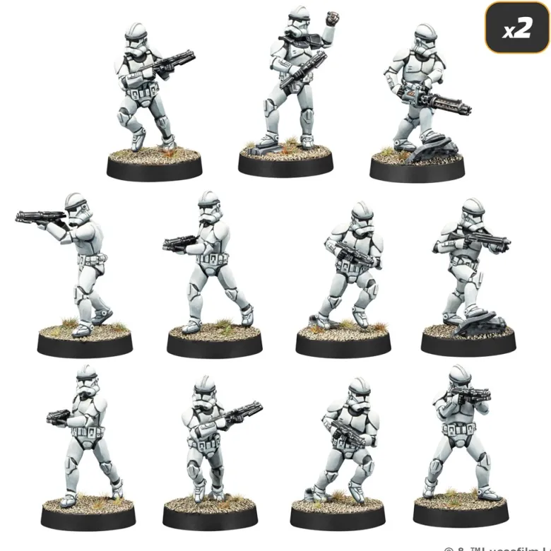 Star Wars: Legion 2.0 - Galactic Republic Starter Set