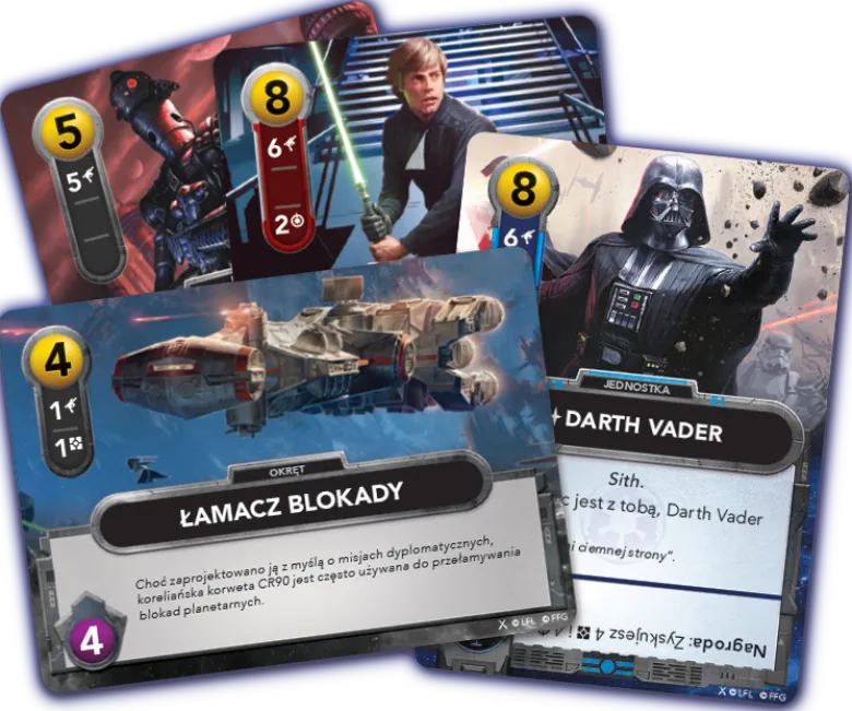 Star Wars: The Deckbuilding Game + dedykowane koszulki