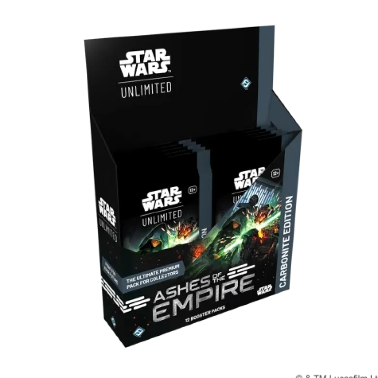 Star Wars: Unlimited: Ashes of the Empire - Carbonite Booster Display