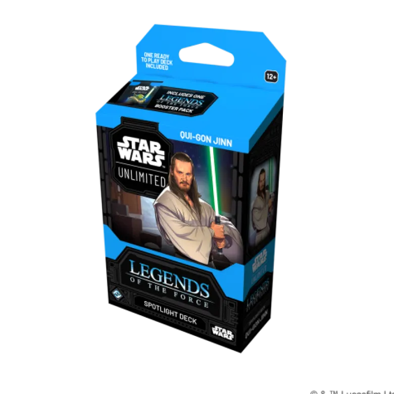 Star Wars Unlimited: Legends of the Force - Spotlight Deck - Qui-Gon Jinn