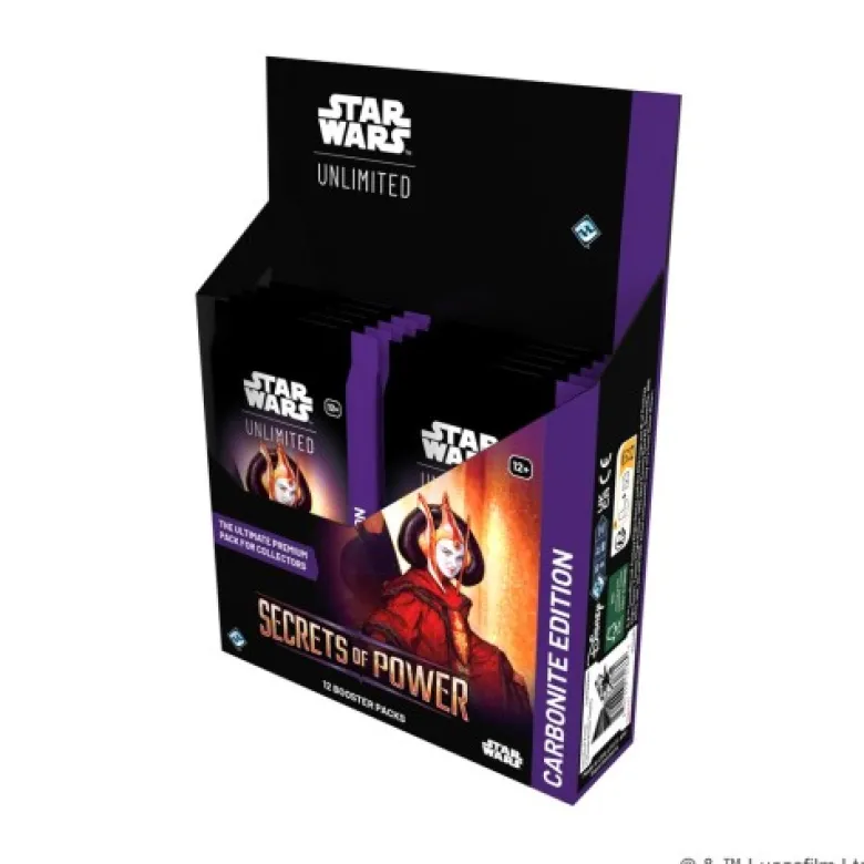 Star Wars Unlimited: Secrets of Power Carbonite Booster Box