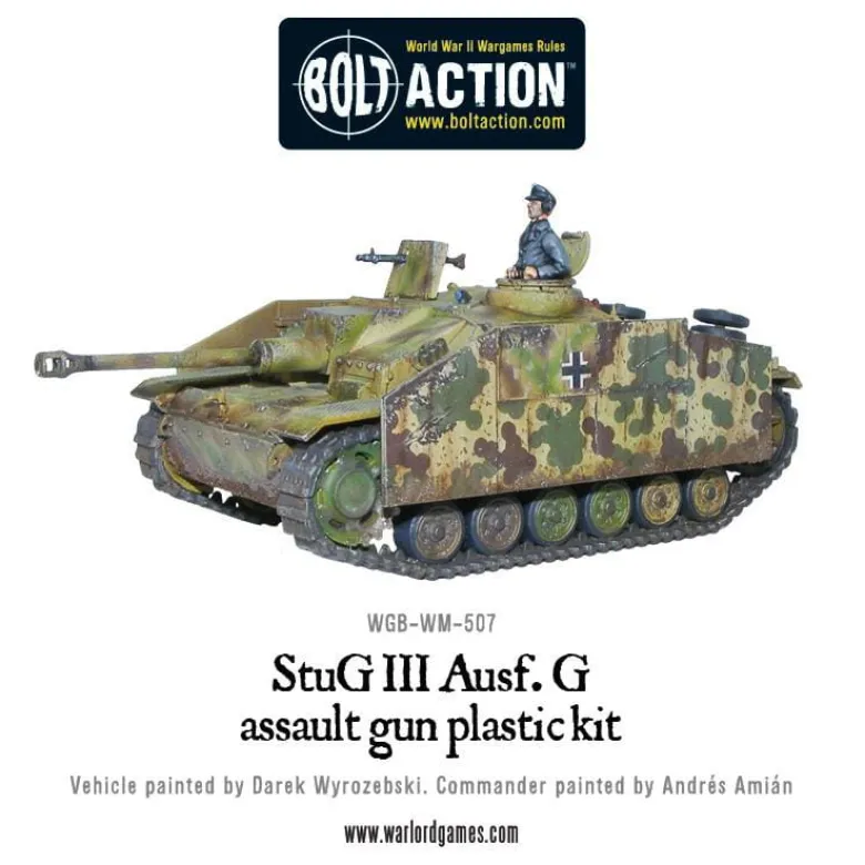 Stug III Ausf G or StuH-42 Plastic Box Set