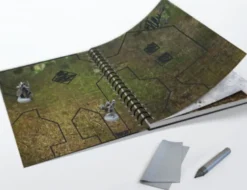 Suchościeralna Księga RPG A4 Siatka Kwadratów