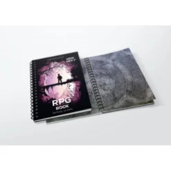 Suchościeralna Księga RPG A4 Siatka Heksagonalna