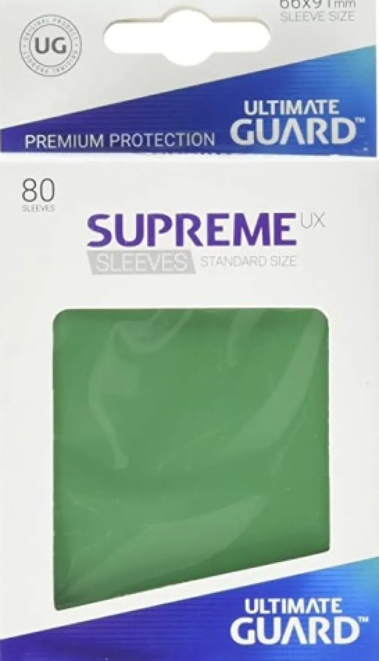 Supreme UX Standard 80 Sleeves - Green