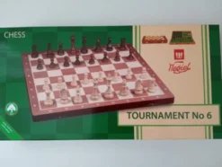 Szachy Drewniane Turniejowe Nr 6