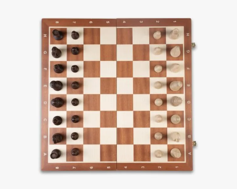 Szachy Drewniane Turniejowe Nr 6
