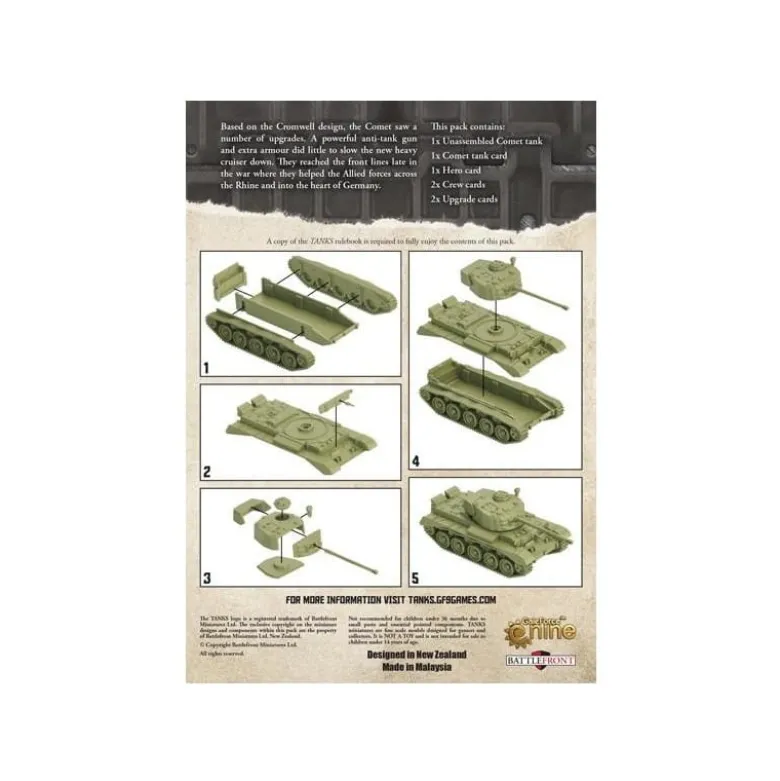 TANKS - British Comet PL
