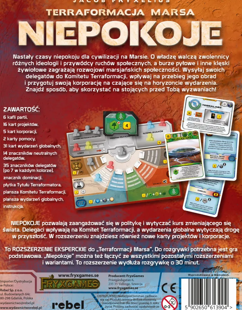 Terraformacja Marsa: Niepokoje