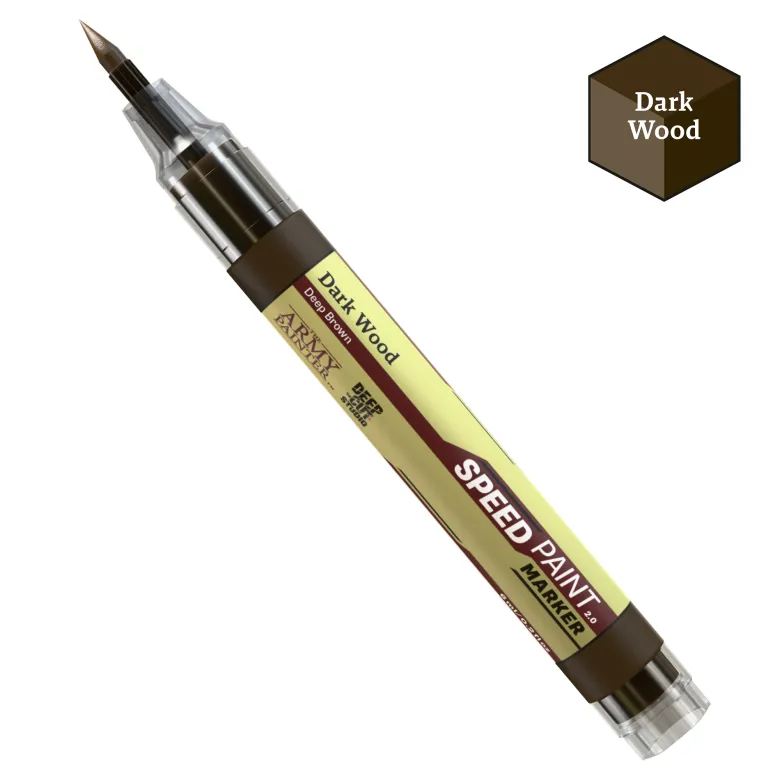 The Army Painter: Speedpaint 2.0 - Marker - Dark Wood