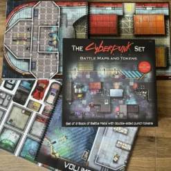 The Cyberpunk RED Set - Maps and Tokens for Cyberpunk RED