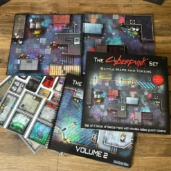 The Cyberpunk RED Set - Maps and Tokens for Cyberpunk RED