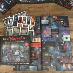 The Cyberpunk RED Set - Maps and Tokens for Cyberpunk RED