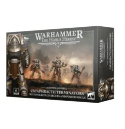 The Horus Heresy: Legiones Astartes Cataphractii Terminators with Volkite Chargers and Power Mauls