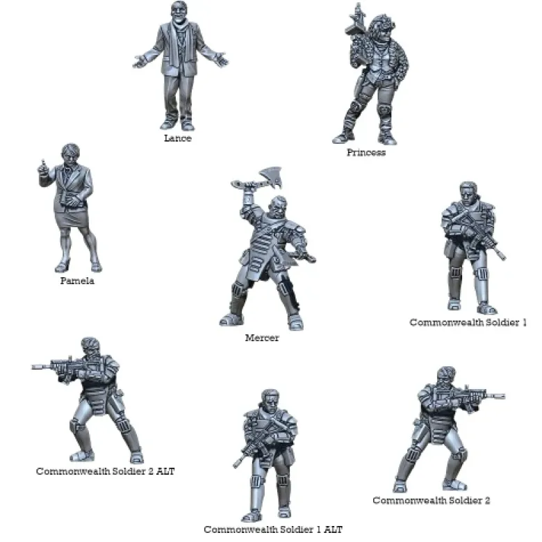 The Walking Dead: All Out War Commonwealth Collection