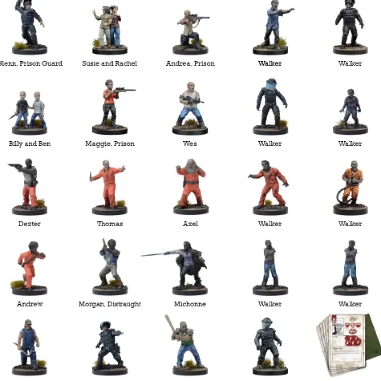 The Walking Dead: All Out War Safety Behind Bars Collection