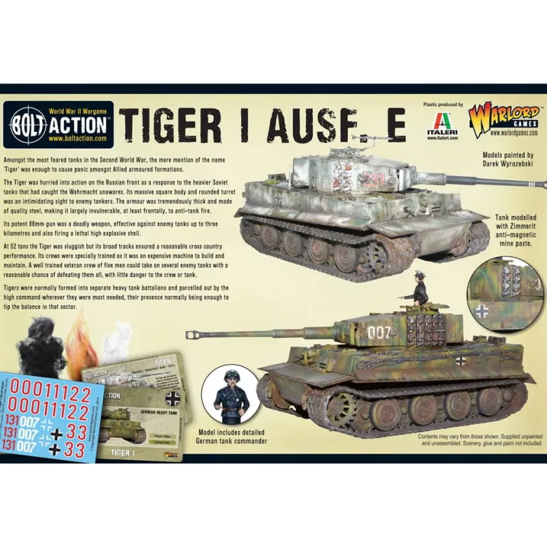 Tiger I ausf. E Heavy Tank