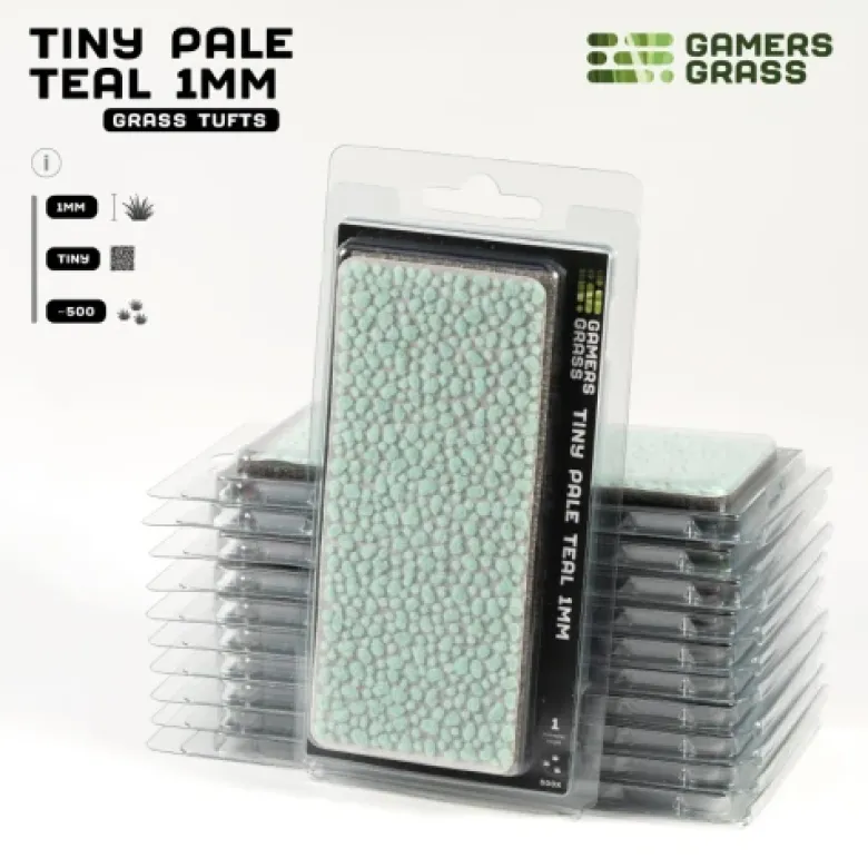 Tiny Tufts Teal Peal