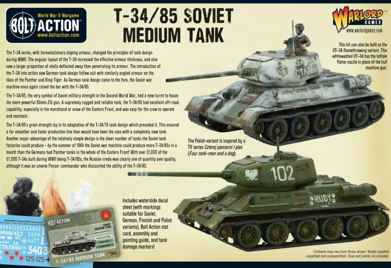 T-34/85 Medium Tank