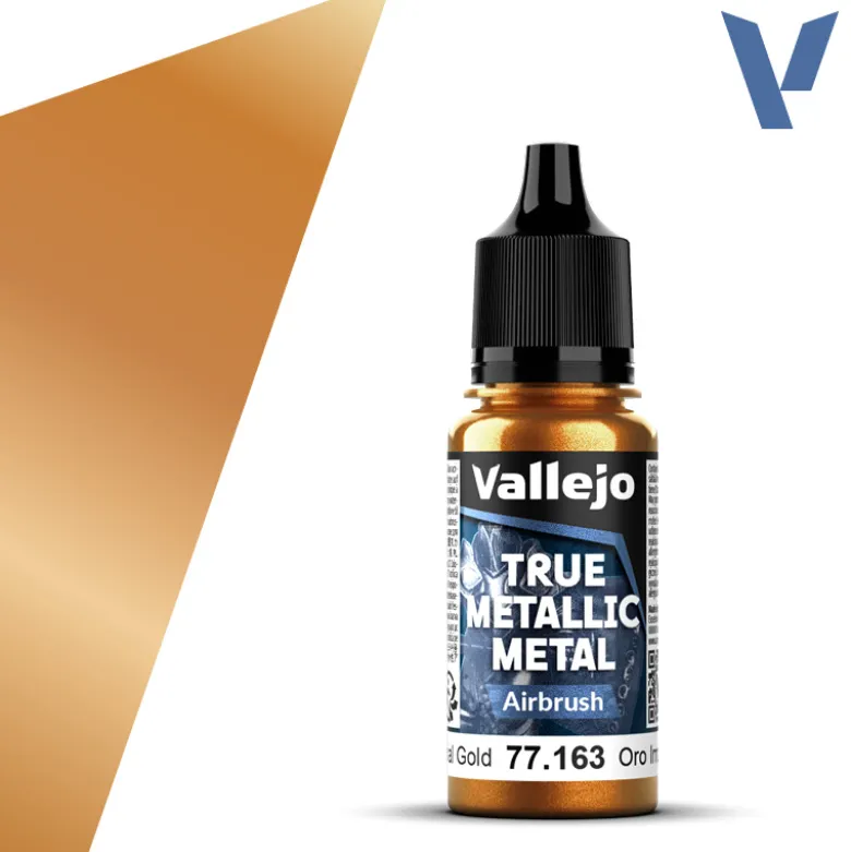 True Metallic Metal: Airbrush Imperial Gold (77.163)