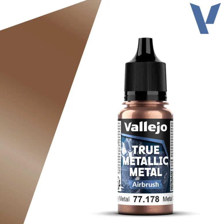 True Metallic Metal: Airbrush Rusty Metal (77.178)