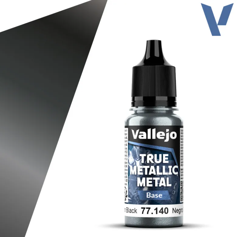 True Metallic Metal: Base Obsidian Black (77.140)