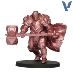 True Metallic Metal: Light Ruby Red (77.106)
