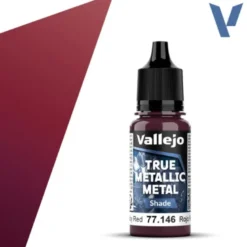 True Metallic Metal: Shade Ruby Red (77.146)