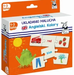 Układanki Malucha: Angielski - Kolory