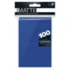 Ultra Pro: Deck Protectors Matte Niebieskie