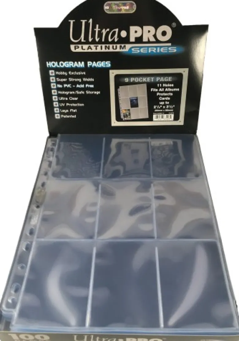 Ultra Pro Platinum: Strony do segregatora - 100 sztuk