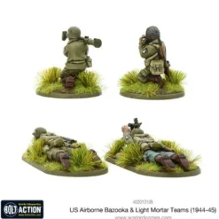 US Airborne Bazooka & Light Mortar Teams (1944-45)