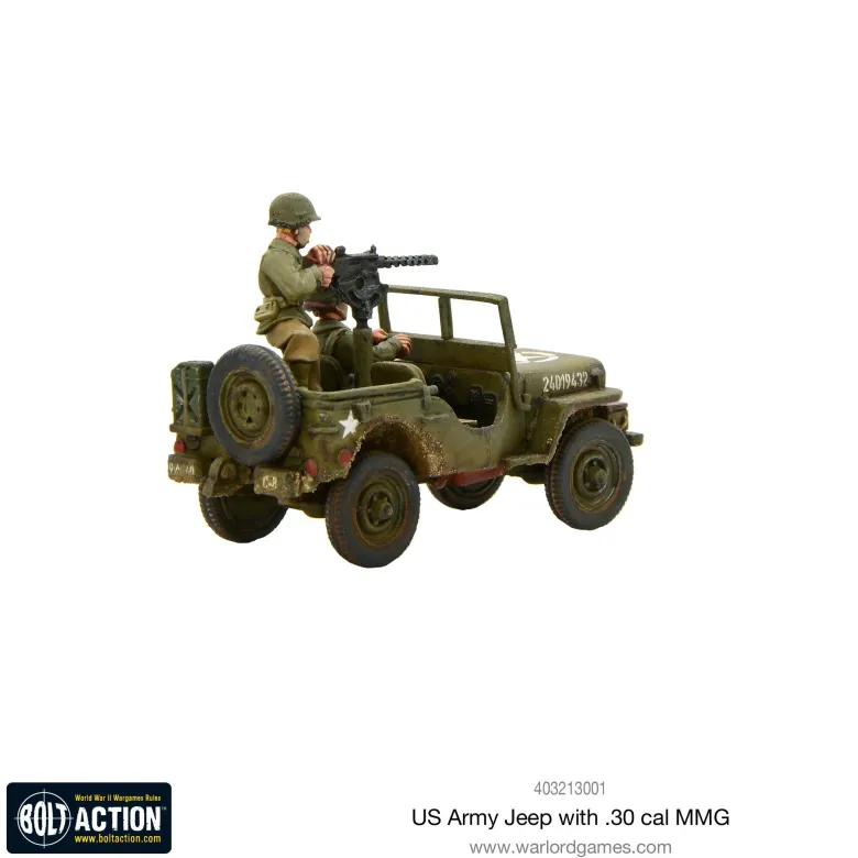 US Army Jeep with 30 Cal MMG