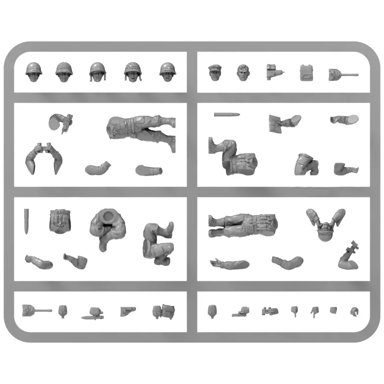US Heavy Weapons Platoon (plastic)