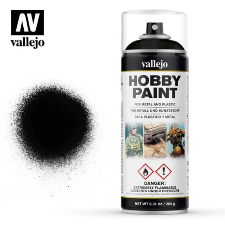 Vallejo Basic Primer - Black 28.012 400ml.