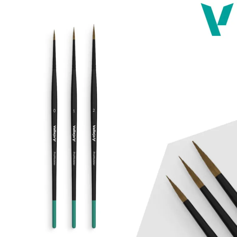 Vallejo Brush Set: Pro Modeler - Design