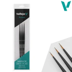 Vallejo Brush Set: Pro Modeler - Detail Definition