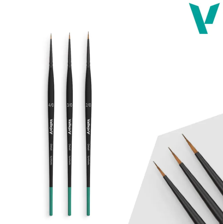 Vallejo Brush Set: Pro Modeler - Detail Definition