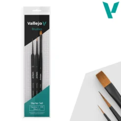 Vallejo Brush Set: Synthetic - Starter Set