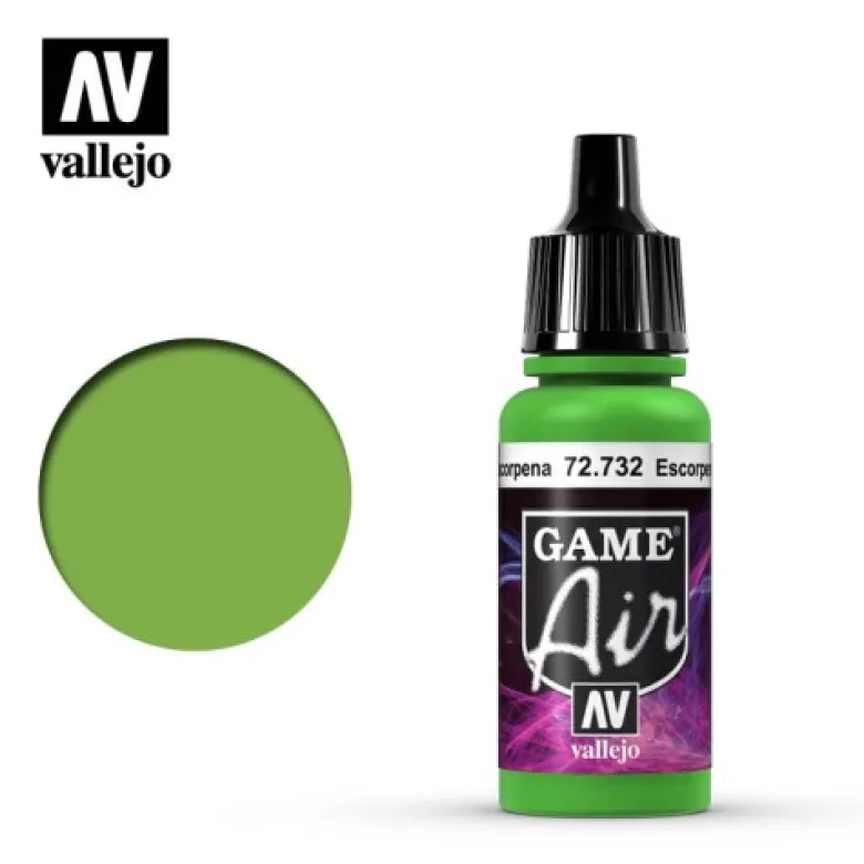 Vallejo Game Air - Escorpena Green 72.732 17ml.