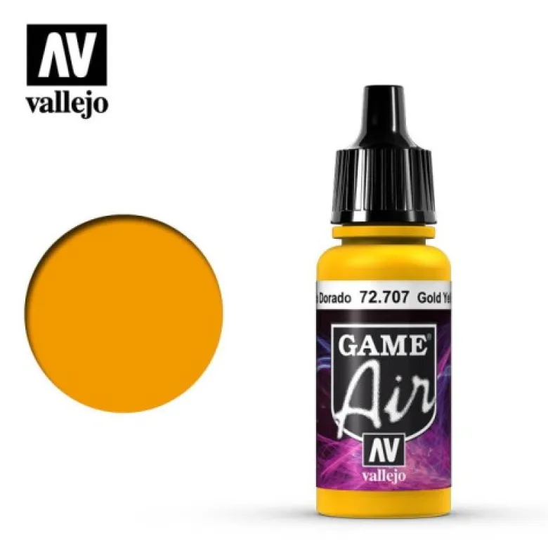 Vallejo Game Air - Gold Yellow 72.707 17ml.
